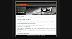 Desktop Screenshot of halobill.com